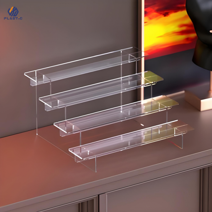 OEM ODM Acrylic Riser Display Stand راه حل صاف نمایش قفسه برای کسب و کار خود را 1