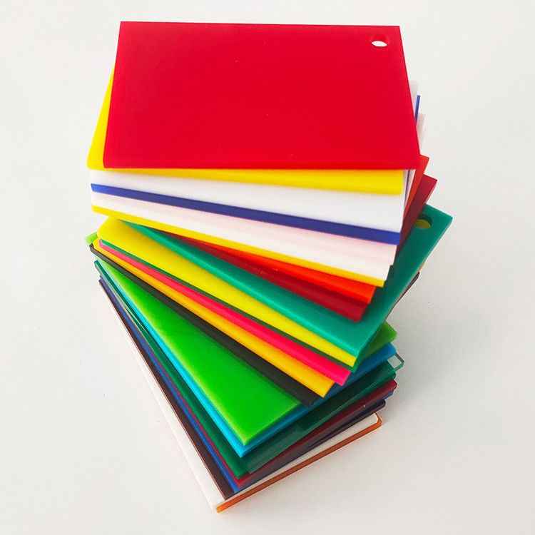 Customizable Color Acrylic Sheet Cast Process 3x1220x2440mm For Decoration