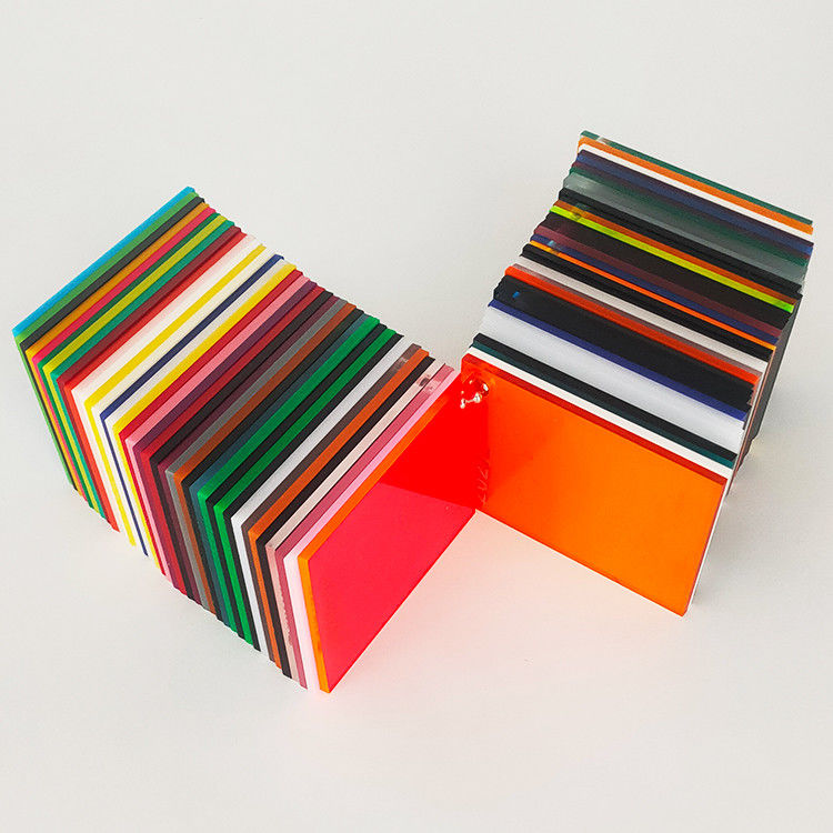 Customizable Color Acrylic Sheet Cast Process 3x1220x2440mm For Decoration