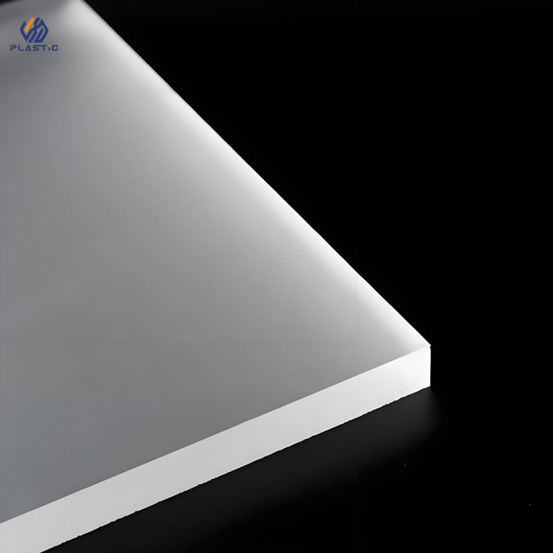 70% Light Transmission Matte Acrylic Sheet Frosted Surface Finish Perfect for Products