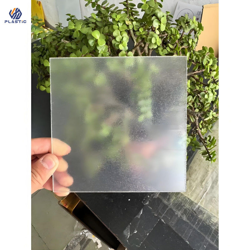 70% Light Transmission Matte Acrylic Sheet Frosted Surface Finish Perfect for Products
