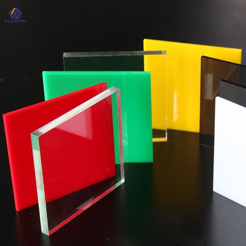 Customizable Color Clear Extruded Acrylic Sheet 100% PMMA Acrylic Material