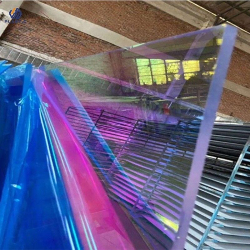Customize Your Space with Rainbow Acrylic Sheet Available in Various Thicknesses 3mm 5mm 8mm