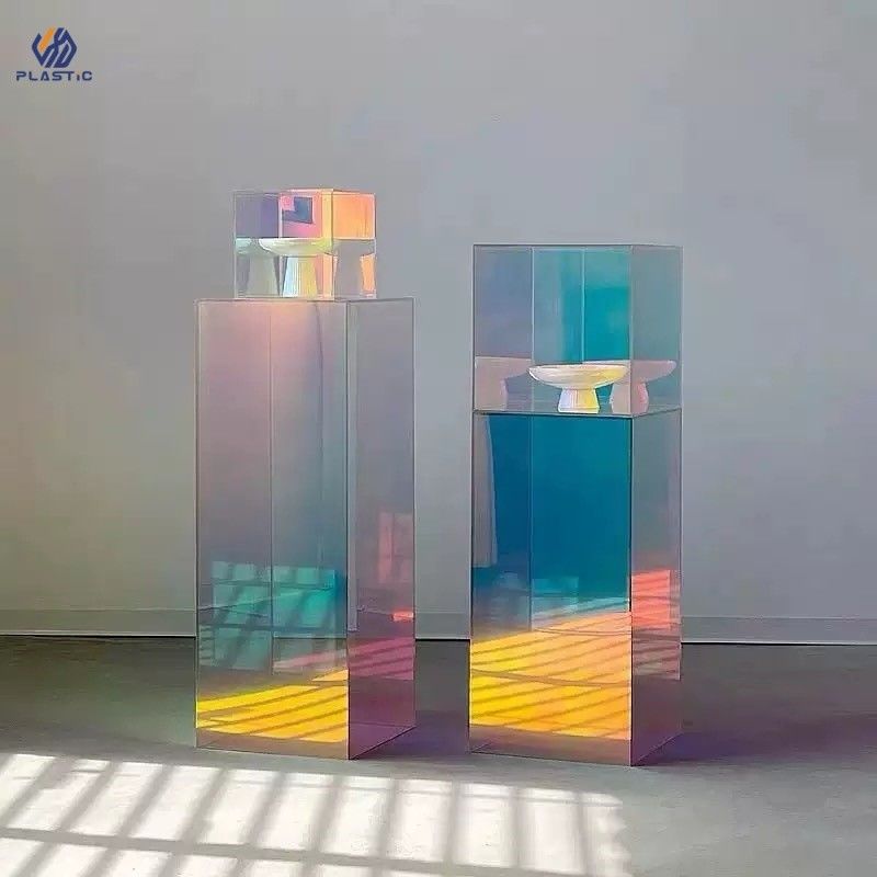 Customize Your Space with Rainbow Acrylic Sheet Available in Various Thicknesses 3mm 5mm 8mm