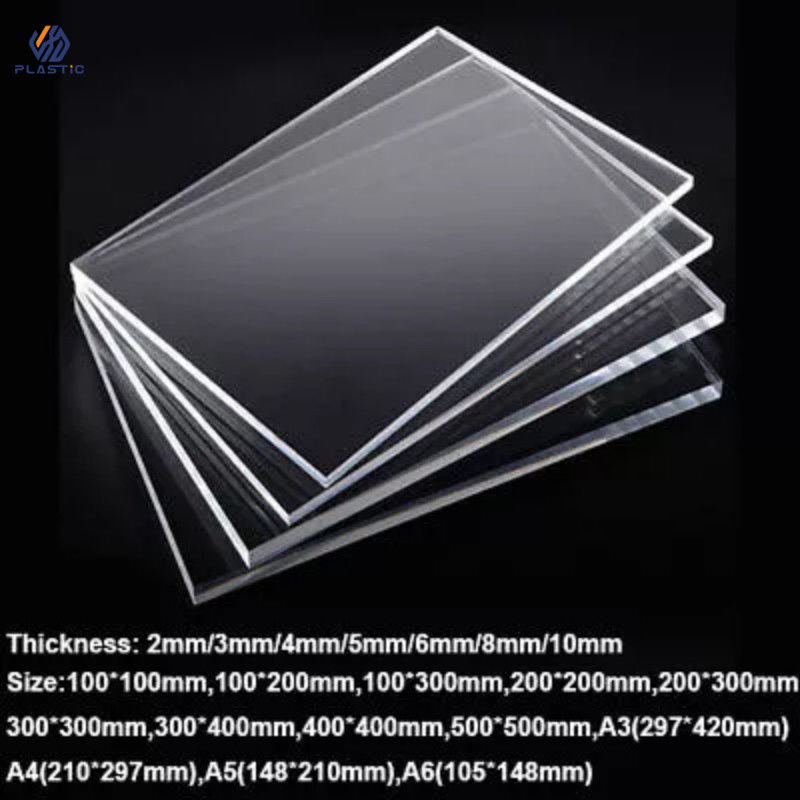 Laser CNC Cutting Acrylic Sheet Board 4 Feet X 8 Feet Dimensions Heat Resistance