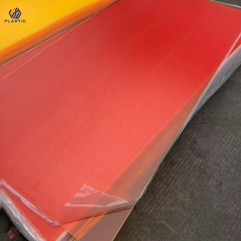 Stocked Cast Acrylic Sheet with 100% PMMA Acrylic Clear And Color