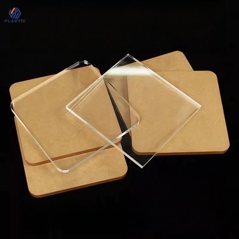 Transparent Cast Acrylic Plastic Sheet Panel Clear Or Colored for Signage Displays