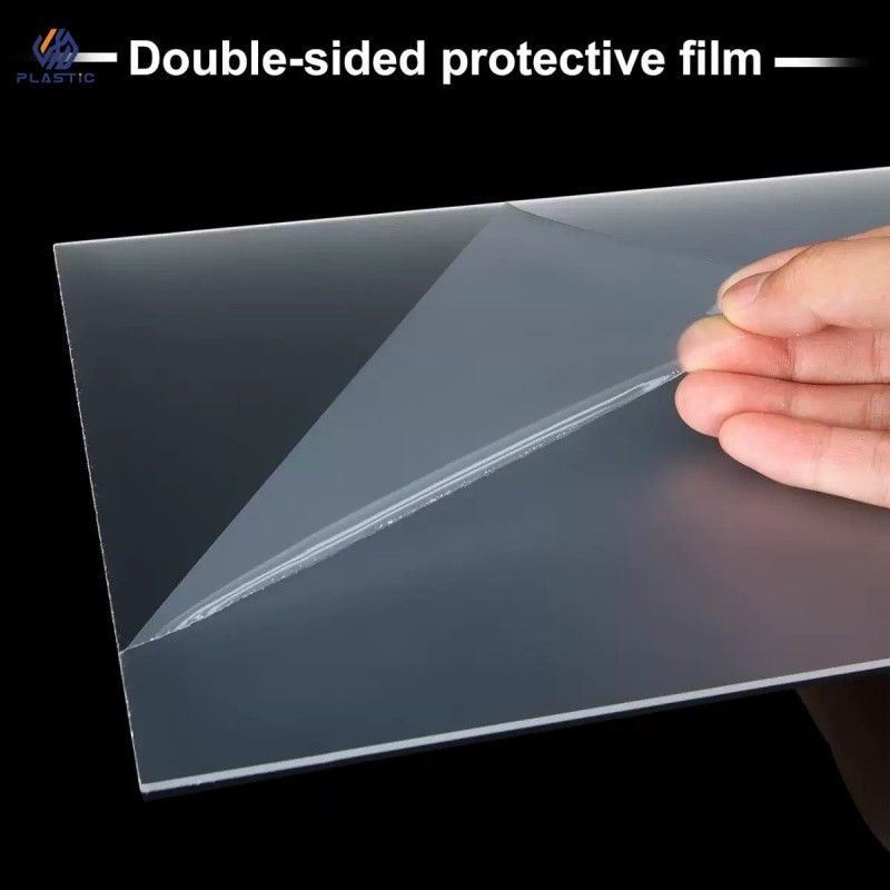 4x8ft 5x10ft Clear Or Colored Cast Acrylic Sheets With 94% Light Transmittance