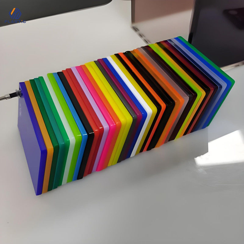 1250x1850mm Color Acrylic Plastic Sheet Chemical Resistance Cast Acrylic Panels