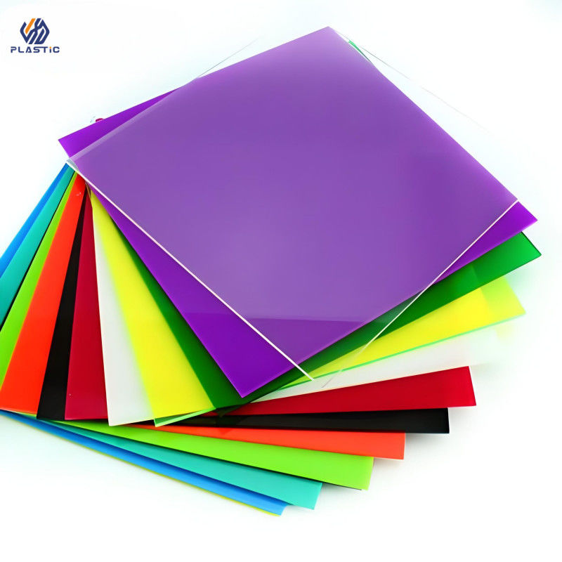 1250x1850mm Color Acrylic Plastic Sheet Chemical Resistance Cast Acrylic Panels
