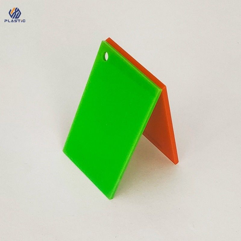 100% PMMA Color Acrylic Sheet A Glade For Sign And Advertisement Materials