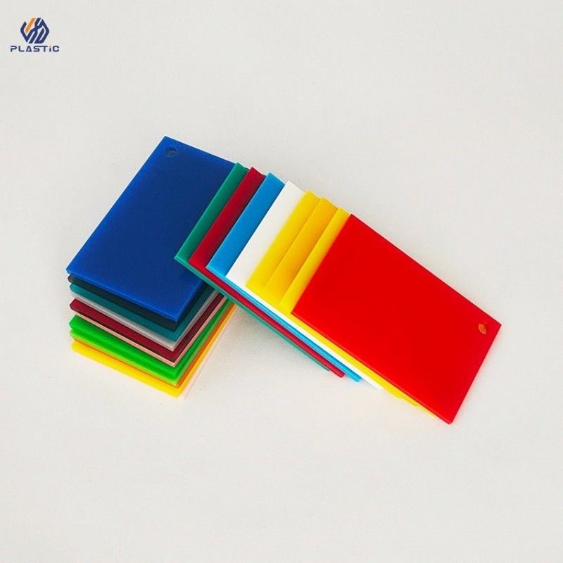 100% PMMA Color Acrylic Sheet A Glade For Sign And Advertisement Materials
