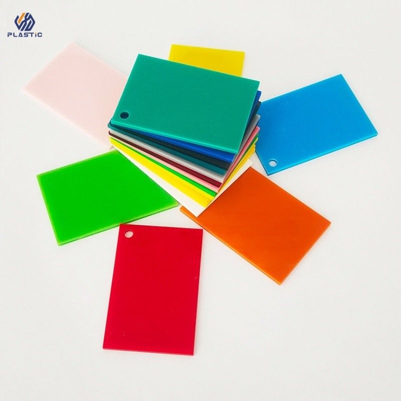 100% PMMA Color Acrylic Sheet A Glade For Sign And Advertisement Materials