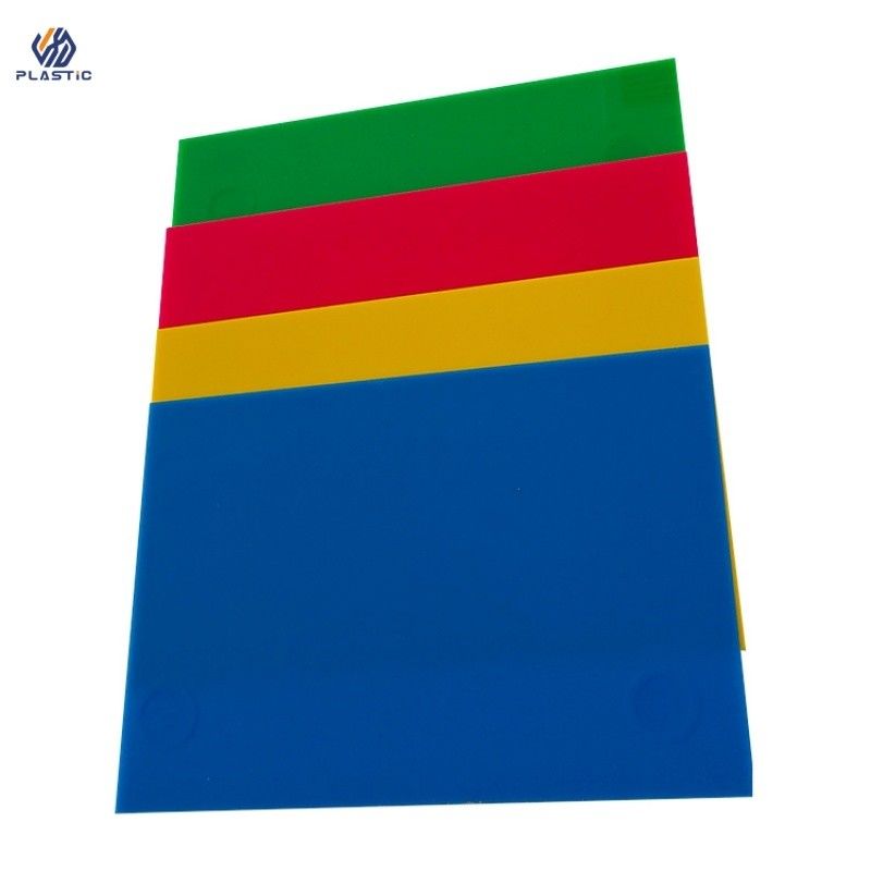 OEM ODM Color Cast Acrylic Plastic Sheet With 100% Virgin MMA Raw Material
