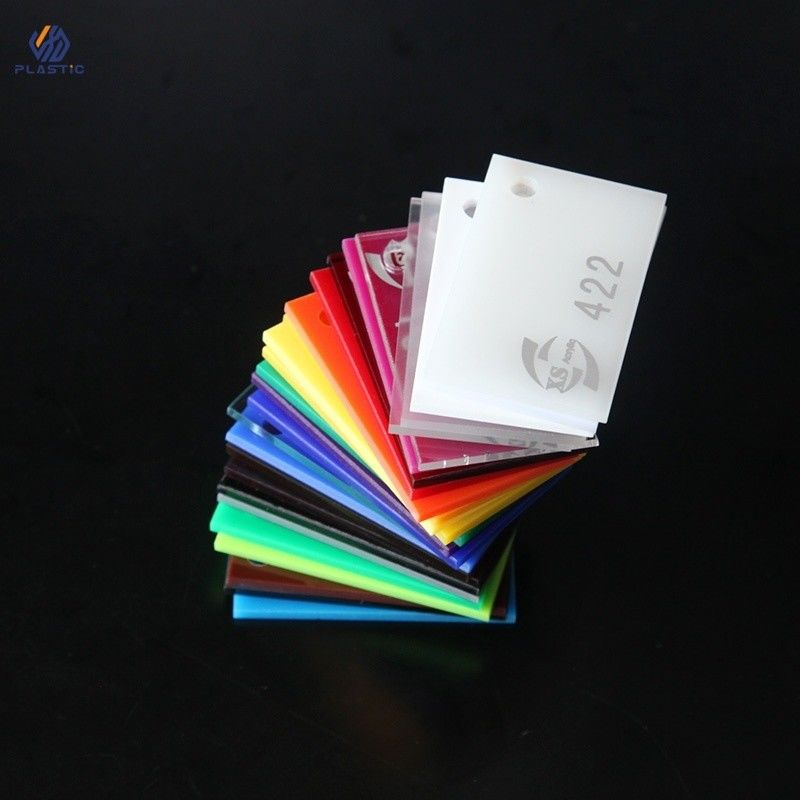 OEM ODM Color Cast Acrylic Plastic Sheet With 100% Virgin MMA Raw Material