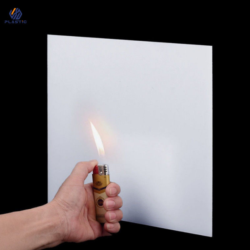 White Acrylic Sheet High Scratch Resistance in Transparent or Opaque with High Transparency