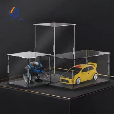 Acrylic Makeup Organizer Industrial Rectangular Acrylic Storage Box for Gift Craft