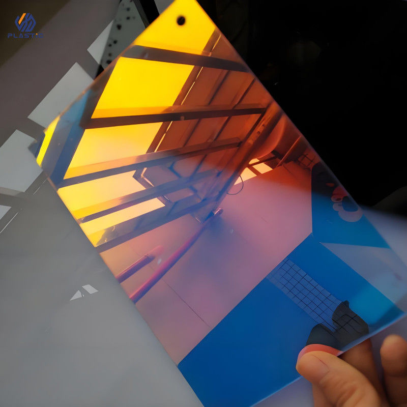 3mm Thickness Colorful Rainbow Acrylic Sheet for Building and Construction