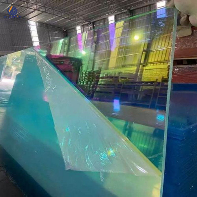 3mm Thickness Colorful Rainbow Acrylic Sheet for Building and Construction