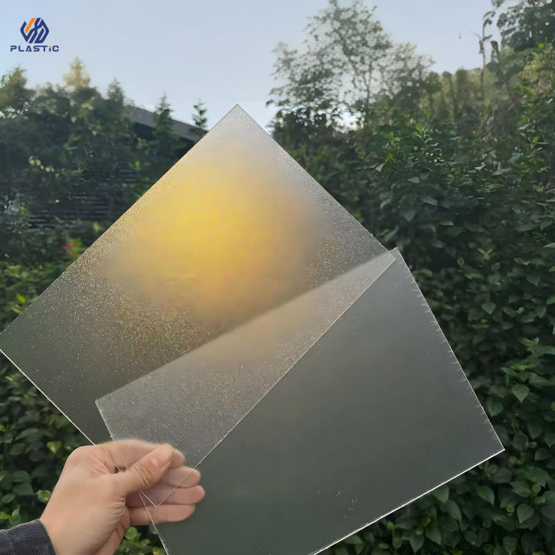 UV Resistance Frosted Acrylic Sheet Cut To Size 50% Light Transmission 4ft X 8ft