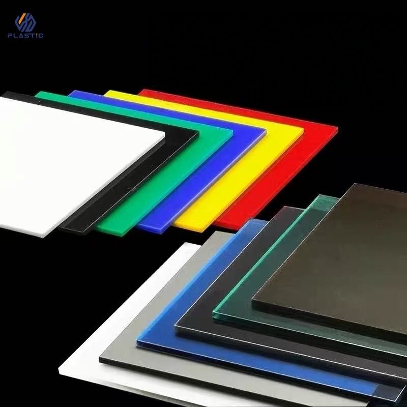 Transparent / Opaque Color Acrylic Sheet High Impact Resistance 1.5mm-300mm Thick