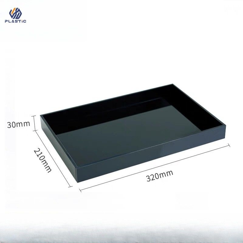 100% PMMA Waterproof Acrylic Desk Organizer Tray Organizer for Storage