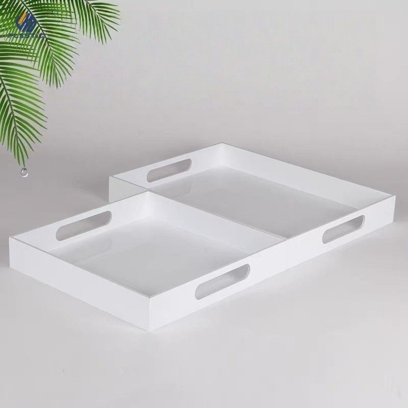 100% PMMA Waterproof Acrylic Desk Organizer Tray Organizer for Storage