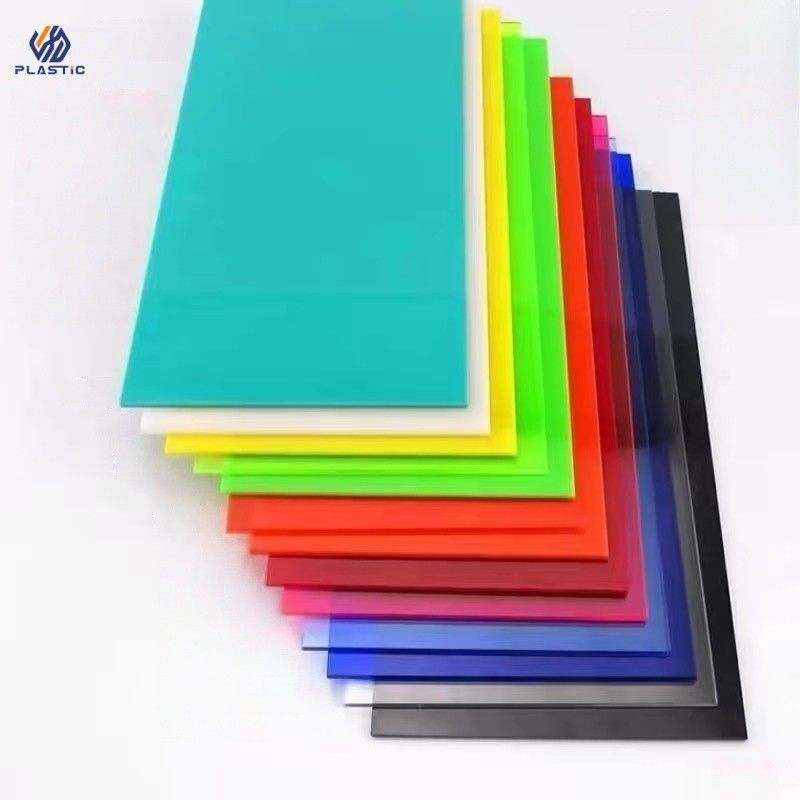 Custom Size Color Acrylic Sheet Cast Process Colored Acrylic Panels Scratch Resistant