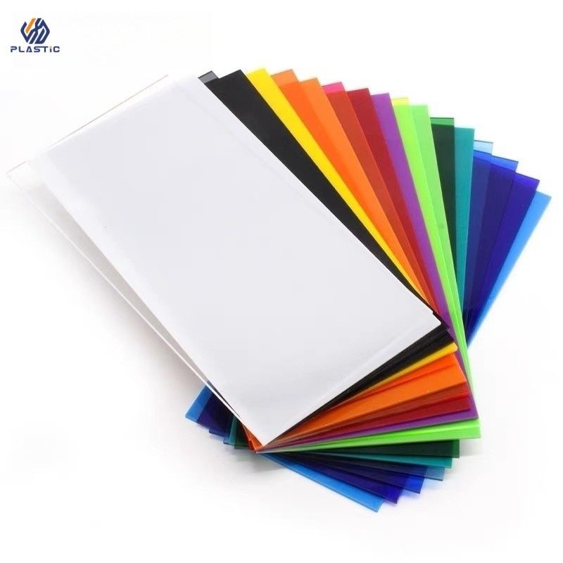 Custom Size Color Acrylic Sheet Cast Process Colored Acrylic Panels Scratch Resistant