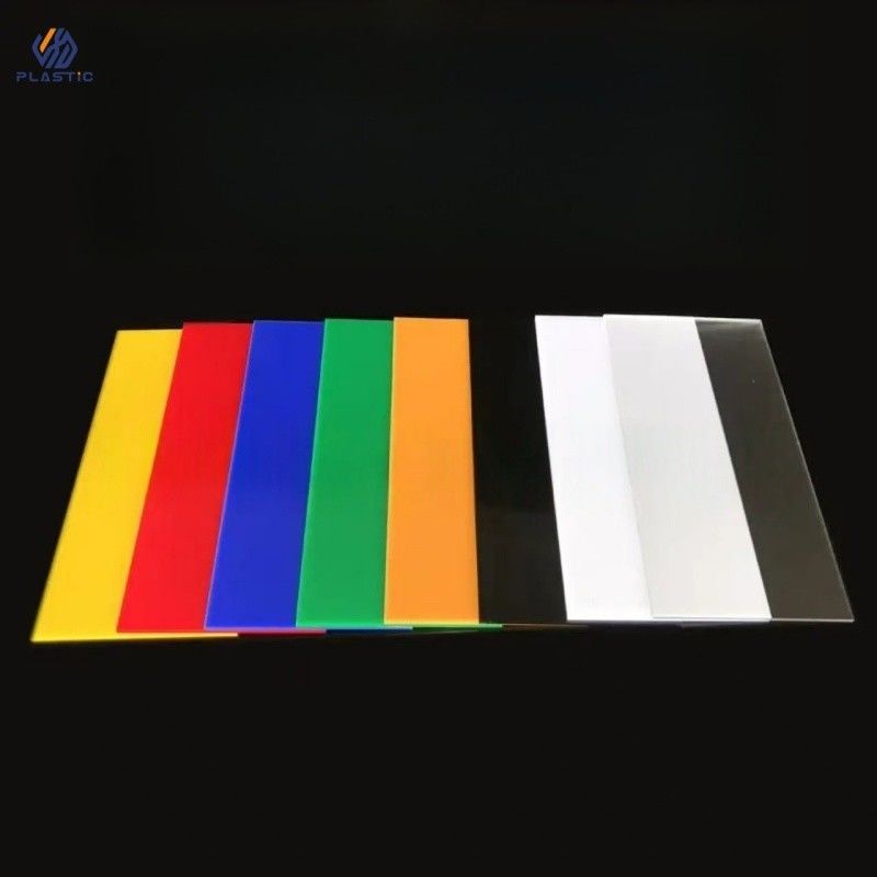 Red Blue Green Multicolor Acrylic Sheets , Cast Acrylic Panels UV Resistance