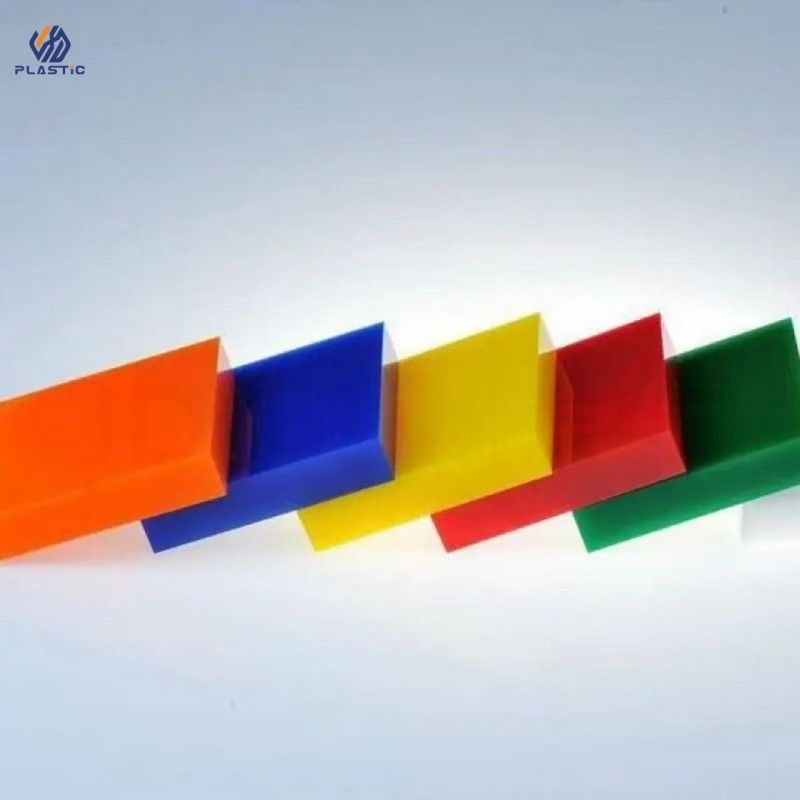 Red Blue Green Multicolor Acrylic Sheets , Cast Acrylic Panels UV Resistance