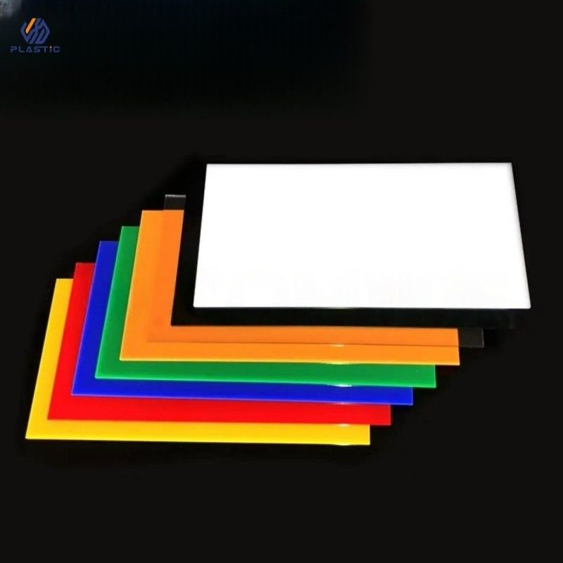 Cast Process Coloured Acrylic Sheet Cut To Size Chemical Resistance 100% PMMA