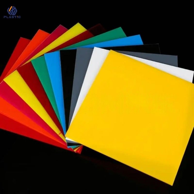 Cast Process Coloured Acrylic Sheet Cut To Size Chemical Resistance 100% PMMA