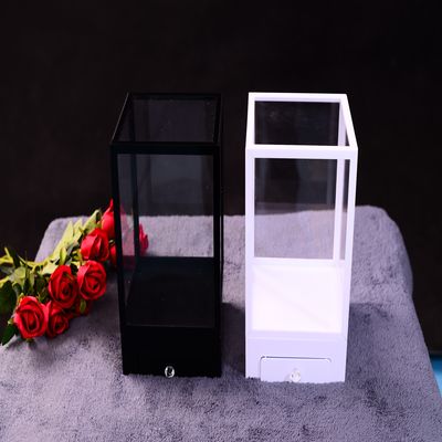 ヴァージン PMMA アクリル 収納箱 化粧品 ディスプレイ ボックス カスタマイズ デザイン