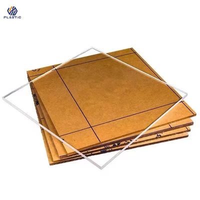 उच्च प्रकाश संचरण इनडोर और आउटडोर जरूरतों के लिए स्पष्ट एक्रिलिक शीट पैनल