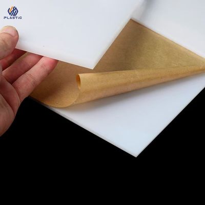 Folhas de plástico acrílico branco 1250x2450mm Painel acrílico Várias cores Resistente a intempéries