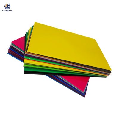 Không mờ màu đúc tấm Acrylic cao chống trầy xước 1250x1850mm 2050x3050mm