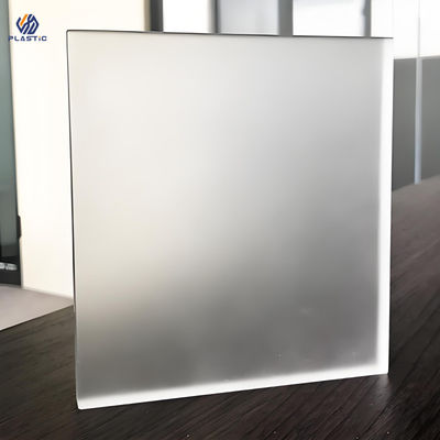 Proses Casting Frosted Finish Acrylic Plastic Sheet 4ft X 8ft High Scratch Resistance