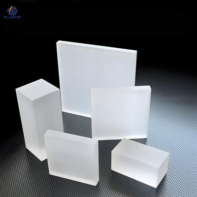 Custom Cut Frosted Acrylic Sheet Ketahanan terhadap panas Lembar Perspex Opaque 4 X8