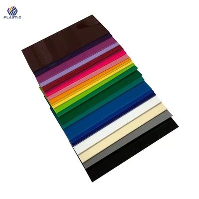 자외선 저항 컬러 된 주사 아크릴 시트 1.2g/Cm3 Perspex 시트 1600x3100mm