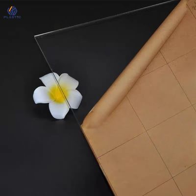 100% Virgin PMMA Cast Acrylic Plastic Sheet Non Yellowing Untuk Penggunaan Luar Ruang