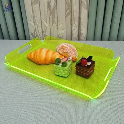 PMMA 材料 アクリル トレイ オーガナイザー 傷つきやすい アクリル サービス トレイ OEM