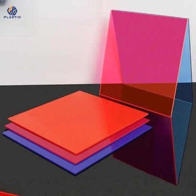 Công nghệ đúc Bảng Acrylic màu cắt theo kích thước Kháng hóa 100% PMMA