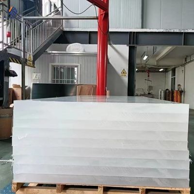 Tấm nhựa acrylic đúc trong suốt PMMA nguyên chất 100% màu đỏ dày 1.5mm-300mm, kích thước 8x4 feet, độ trong suốt cao